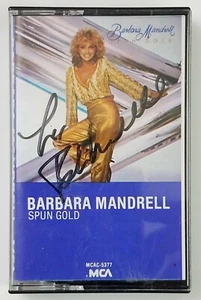 Barbara Mandrell Signed Autographed Spun Gold Cassette Tape 1983 MCAC-5377 - Imagen 1 de 6