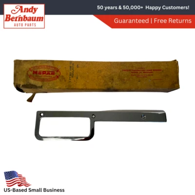 Dodge 1957-1958 mapa central luz lámpara cromo moldura moldura moldura moldura moldura almohadilla 1698752 nuevo en stock Foto 1 de 4