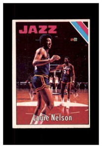 1975-76 TOPPS BASKETBALL NEW ORLEANS JAZZ #18 LOUIE NELSON NR.MINT