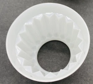 Vintage White Gelatin Tupperware Mold Replacement Part Cup/Mold E0 - Picture 1 of 5