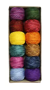 Valdani Pearl Cotton Ball Size 12 109yd 12 Colors Calendar - Picture 1 of 1