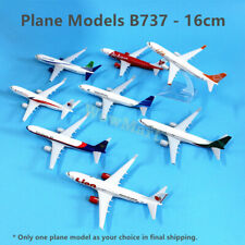 Quality Metal Aluminium 16cm Boeing 737 Aircraft Plane Model Airlines Collection