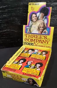 1x Vintage 1978 Topps Three's Company ungeöffnet Wax Pack - Bild 1 von 3