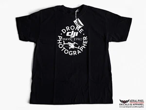 DJI Mavic 2 Pro Drone Photographer Drone T-Shirt Black & White S, M, L, XL 2XL - Picture 1 of 1