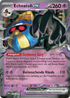 Pokemon Echnatoll Ex 076/182 Paradoxrift Near Mint Deutsch