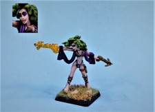 Painted miniature Medusa Sorceress