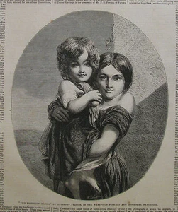 DOS YORKSHIRE BAIRNS POR J DEFFFET FRANCISCO 1865 NOTICIAS ILUSTRADAS DE LONDRES - Imagen 1 de 2