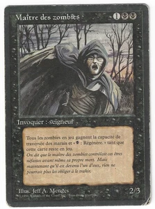 ►Magic-Style◄ MTG - Zombie Master - French Revised FBB - Played/Poor - Picture 1 of 2