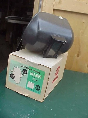 Vintage NOS Jackson H2A Welding Helmet Fiberglass Orig Boxed A++ - Image 1 of 4