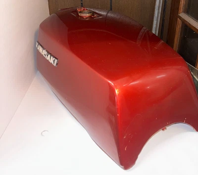Tanque de gasolina Kawasaki OEM para 1980 KZ1000D Z1R con emblemas 51001-1027 Foto 1 de 4