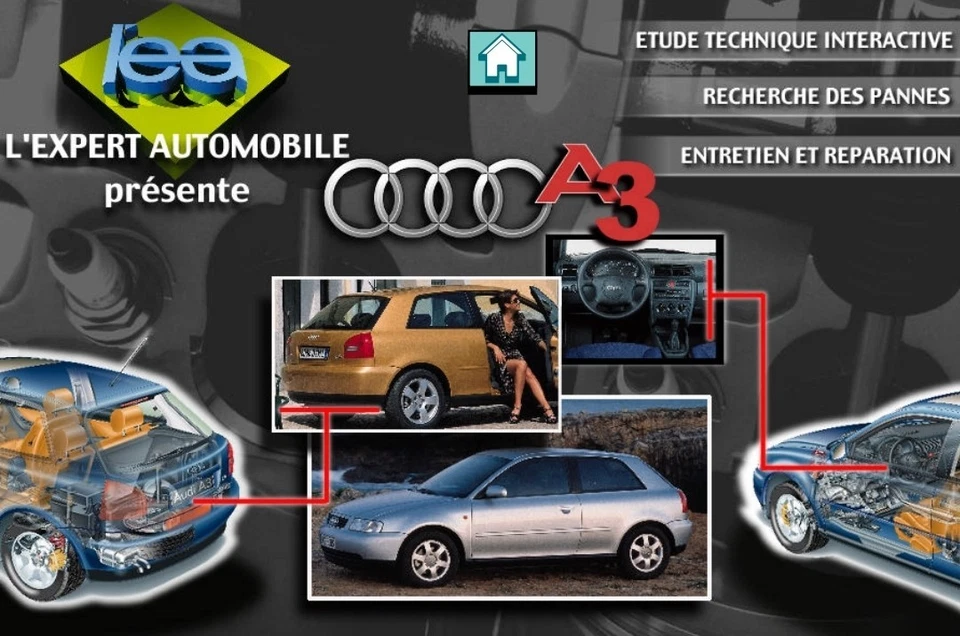 MANUALE RECENSIONE RIPARAZIONE AUTO PDF AUDI A3 - Immagine 1 di 1