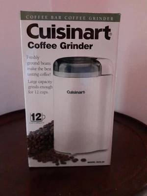 Nuevo Molinillo de Café CUISINART Modelo DCG-20 Foto 1 de 4