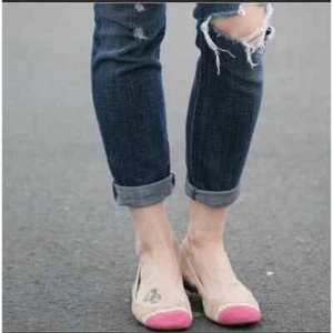 Ballerine Leifnotes beige scamosciate dip dye Taika da donna taglia: 40 US: - Foto 1 di 9