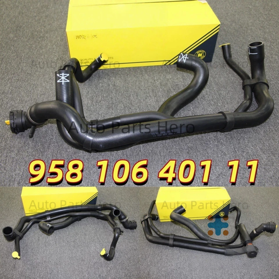  Manguera de refrigerante completa PARA PORSCHE CAYENNE 92A 95810640111 envío rápido   Foto 1 de 1