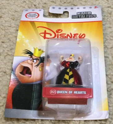 Nano MetalFigs Disney Queen of Hearts Figure Jada Diecast Alice In Wonderland - Image 1 of 3
