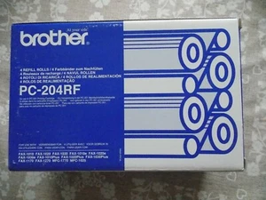 NEW Genuine Brother PC-204RF Refill Fax Ribon (pack of 4) - Picture 1 of 3