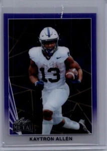 Kaytron Allen 2024 Leaf Football 1/1 Pre Production Proof - Picture 1 of 1