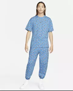 Nike x Hello Kitty Sanrio NRG Air T-Shirt Blue Sz M - Picture 1 of 4