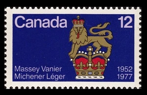 Canada Stamp 12¢ Canadian Governor General Standard 1952-1977 MNH/VF - Picture 1 of 1