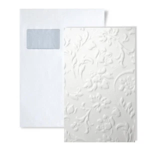 1 PIEZA MODELO WallFace S-13473 DIN A5 | Panel de pared patrón FLORAL WHITE - Imagen 1 de 2