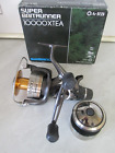 SHIMANO SUPER 10000 XTEA BAITRUNNER REEL +S/SPOOL + BOX IN GREAT USED CONDITION.