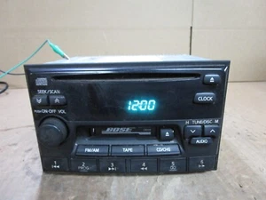 99 00 01 02 Infiniti QX4 Radio Stereo CD Cassette Player Receiver pn-2261f - Picture 1 of 5