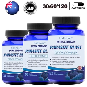 Cápsulas de limpieza y desintoxicación de parásitos - salud intestinal, destruye toxinas dañinas - Imagen 1 de 13