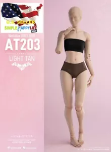 "Figura duradera de 12"" cuerpo femenino Worldbox AT203 bronceado ligero/bronceado 12"" Hot Toys ❶EE. UU.❶ - Imagen 1 de 5