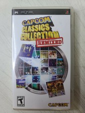 Capcom Classics Collection: Remixed Complete With Cover Decal Sony PSP, 2006