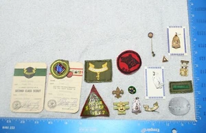 vintage 1950s boy scout patches Pins lot 50s BSA - Picture 1 of 23