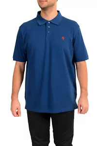 Polo Scuderia Ferrari Para Hombre "P.R.Horse" Azul Manga Corta EE. UU. 3XL IT 58 - Imagen 1 de 6