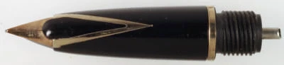 Sheaffer 500 «Дельфин» 14K золото nib блок полный, черный - Изображение 1 из 2