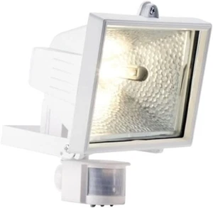 Power master Eco Halogen S5890 400W Floodlight | PIR, 12m Range, 180 Degree IP44 - Picture 1 of 2