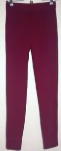 FASHION NOVA Women's Nylon Polyamide Spandex Legging - Wine Red NWOT - Picture 1 of 4