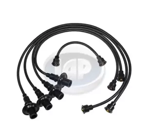 Ignition Wire Set - Black, For Volkswagen T1, T2 T-1, T-2, Karmann Ghia - Picture 1 of 1