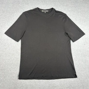 Robert Barakett Shirt Mens Small Black Short Sleeve T Shirt Solid Pima Cotton  - Picture 1 of 7