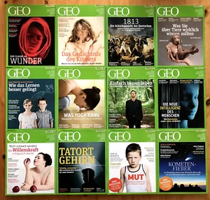 GEO Magazin Zeitschrift - Jahrgang 2013 komplett - 12 Hefte Sammlung Jan-Dez - Bild 1 von 1