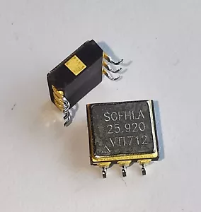 Oscillatore Cristallo XO 25,92 MHz Vectron SGFHLA CMOS/TTL Tri-state 5V SMT (x5pz) - Foto 1 di 7