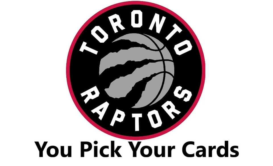 You Pick Your Cards - Toronto Raptors Team - NBA Basketball Card Selection - Image 1 of 1