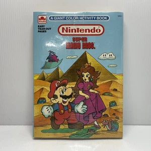 Goldene SUPER MARIO BROS / BATMAN / THE REAL GHOSTBUSTERS Malbücher Aktivität - Bild 1 von 8