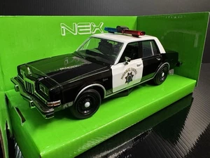 1986 Dodge Diplomat CHP California Highway Patrol 1/24 Motormax 76466 - Picture 1 of 7