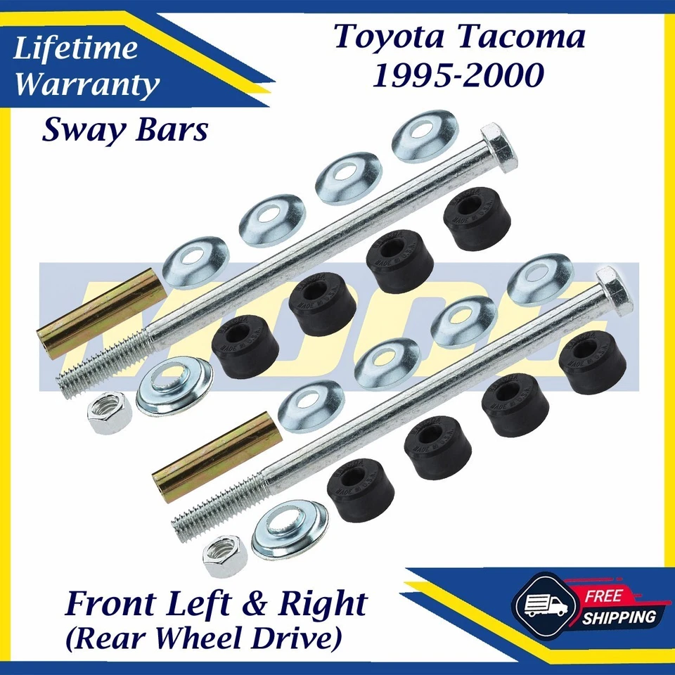 Barras estabilizadoras delanteras MOOG OEM para Toyota Tacoma 1995-2000 2x2 garantía de por vida Foto 1 de 4