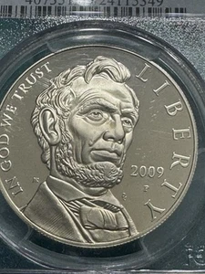 2009-P Abraham Lincoln Commemorative Proof Dollar, PCGS PR69DCAM, Free Shipping - Picture 1 of 3