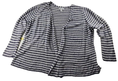 Cárdigan Suéter Náutico Retro Vintage Coldwater Creek Para Mujer 2X Tejido Abierto Foto 1 de 4