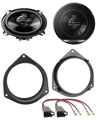 Pioneer 3-Wege 13cm 250Watt Lautsprecher für Citroen Nemo Fiat Doblo Opel Frontt - Bild 1 von 4
