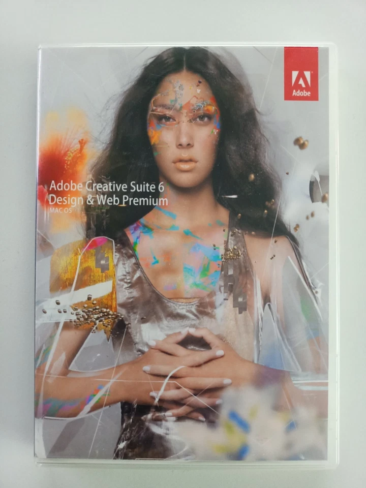 MAC OS Adobe Creative Suite 6 Design & Web Premium Education w Product Key Code - image 1 of 4