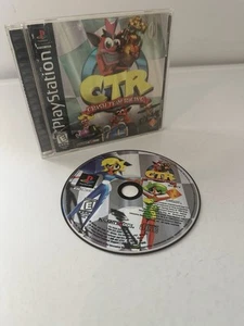 CTR Crash Team Racing Sony PlayStation 1 PS1 1999 Complete CIB Black Label - Picture 1 of 7