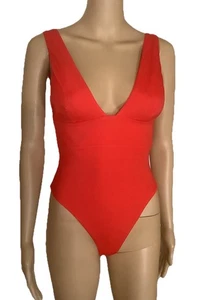 Victoria’s Secret Badeanzug Einteiler Damen Gr. XS Damen Rot Bademode Neu ohne Etikett - Bild 1 von 13