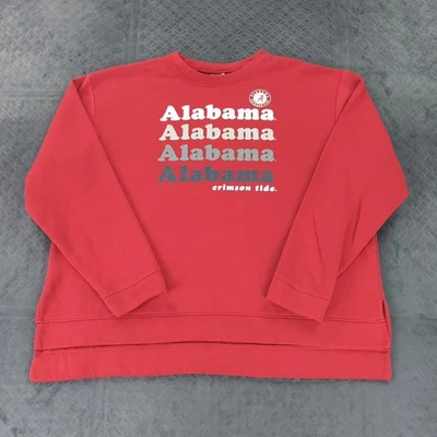 Alabama Crimson Tide Sweatshirt Pullover Football Red Long Sleeve Women XL - Image 1 of 4
