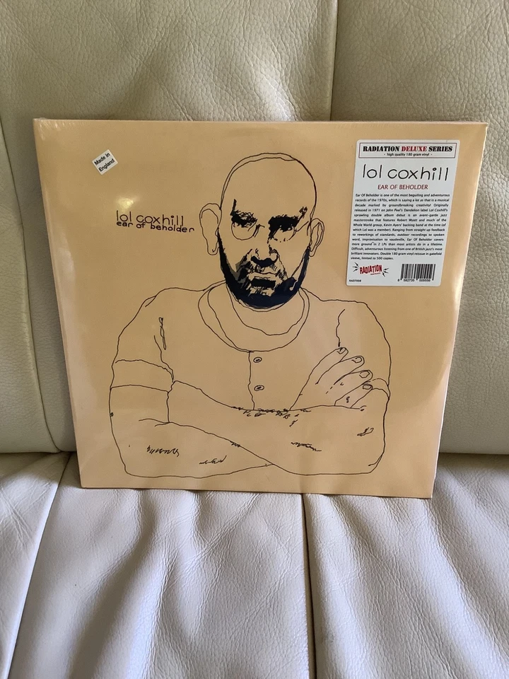 Lol Coxhill 2X LP Ear of Beholder re Kevin Ayers sealed new - Imagem 1 de 1